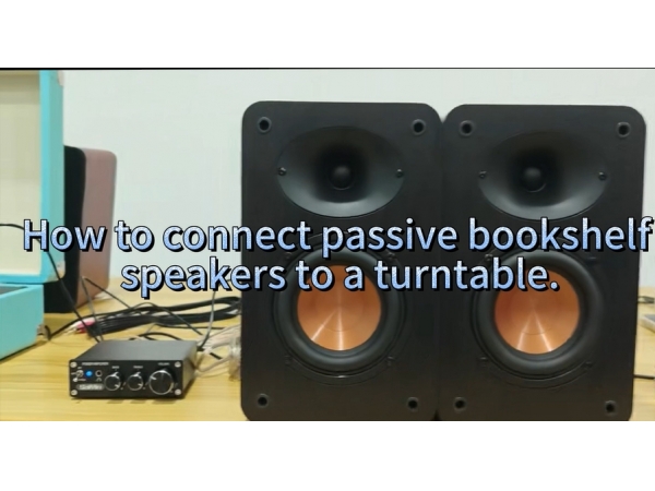 How to Connect Passive Speakers to a Turntable+Amp